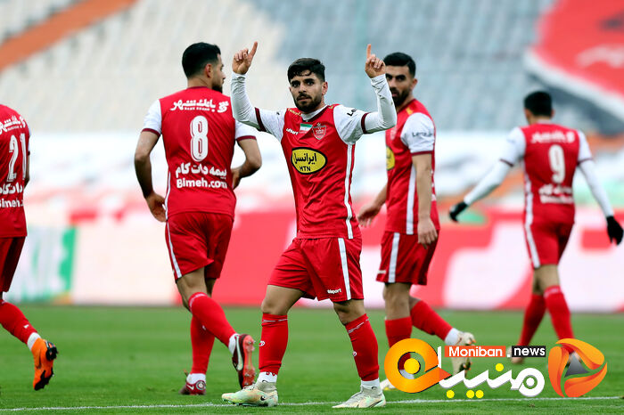 گزارش تصویری| بازی پرسپولیس و نساجی