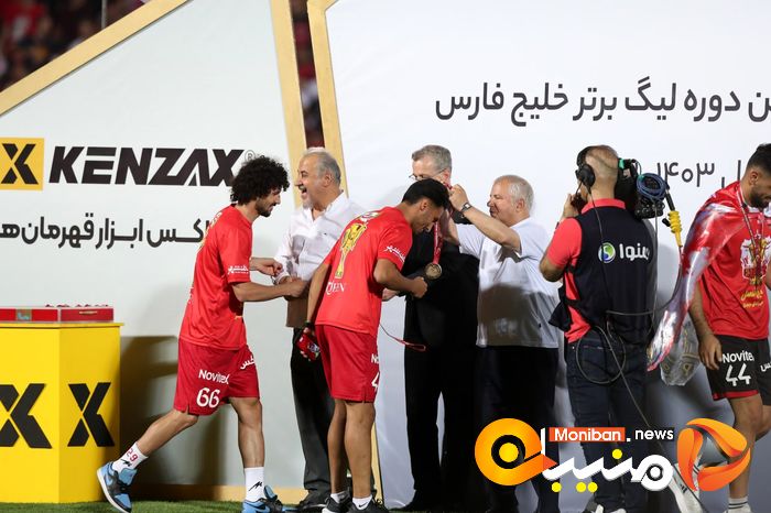 گزارش تصویری| جشن قهرمانی پرسپولیس در لیگ برتر
