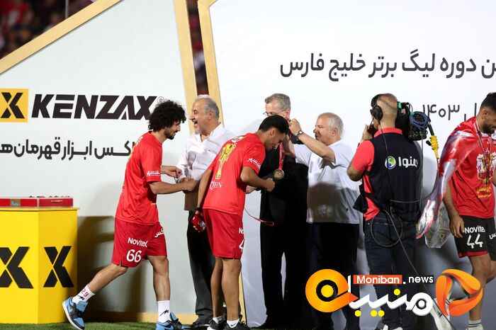 گزارش تصویری| جشن قهرمانی پرسپولیس در لیگ برتر