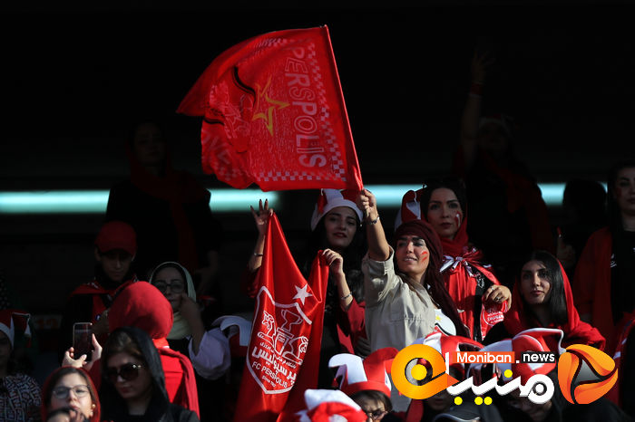 گزارش تصویری| دختران پرسپولیسی در ورزشگاه آزادی