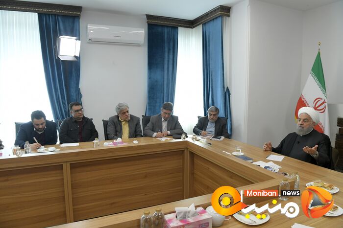 گزارش تصویری| دیدار جنعی از روزنامه نگاران با حسن روحانی