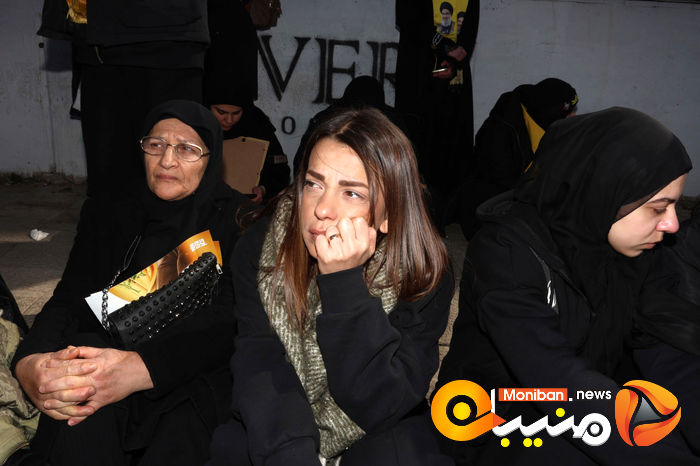 گزارش تصویری/ مراسم تشییع پیکر سیدحسن نصرالله و سیدهاشم صفی الدین