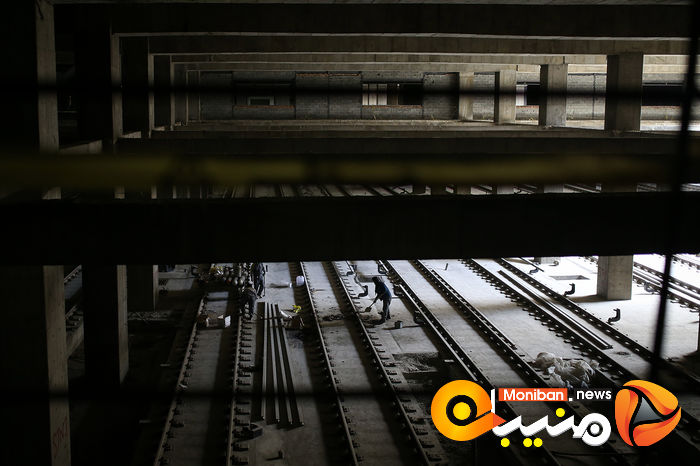 بازدید از نخستین پایانه زیر زمینی مترو