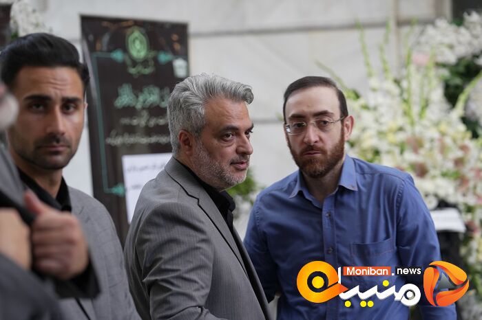 مراسم ختم پدر صاحب امتیاز منیبان