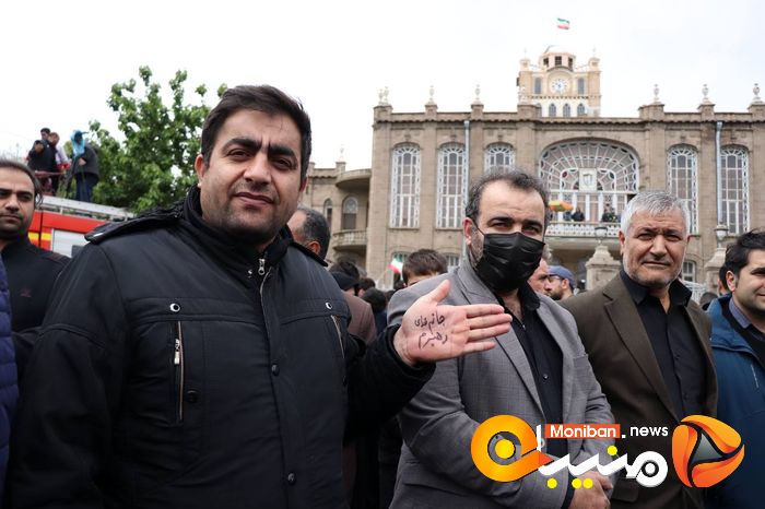 گزارش تصویری| تشییع پیکر رئیسی، آل هاشم و همراهانشان در تبریز