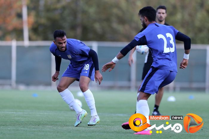 گزارش تصویری| تمرین تیم ملی فوتبال