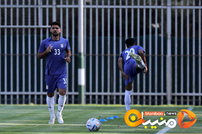 اولین تمرین تیم  ملی فوتبال با کارلوس کی روش