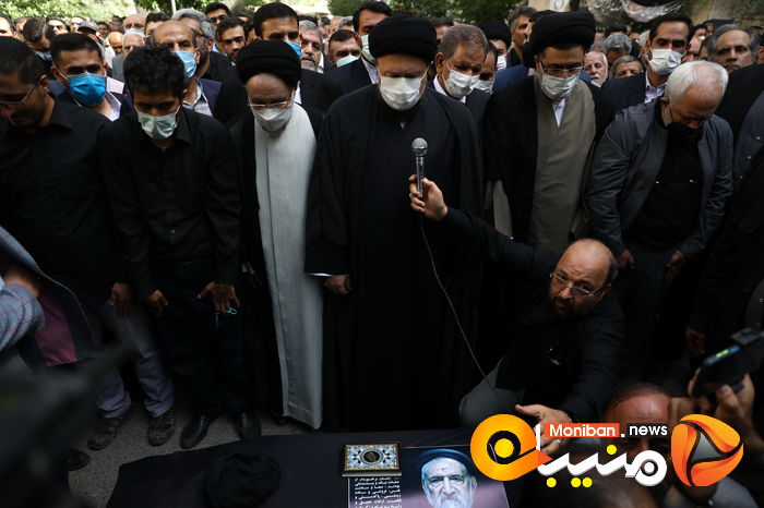 مراسم تشییع پیکر مرحوم سید محمود دعایی