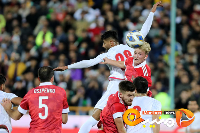 گزارش تصویری| بازی ایران و روسیه