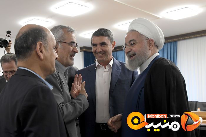 دیدار استانداران دولت یازدهم و دوازدهم با حسن روحانی