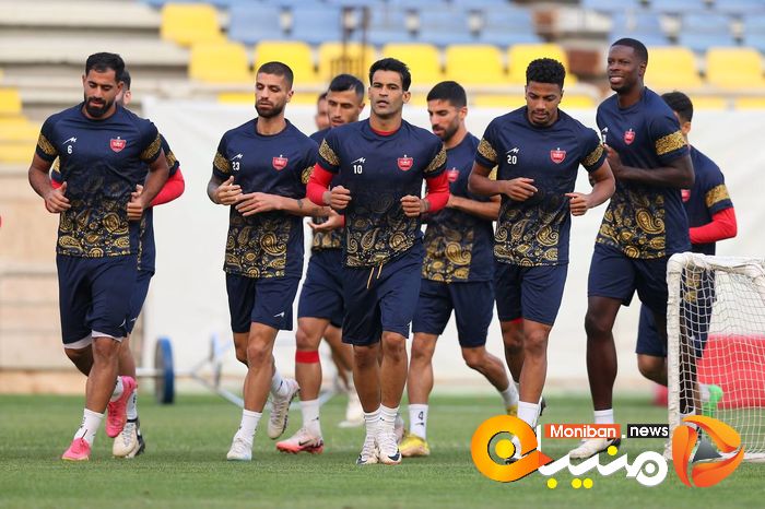 گزارش تصویری/ آخرین تمرین پرسپولیس پیش از بازی با پاختاکور