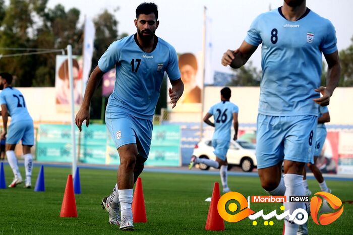 اردوي تيم ملي فوتبال در كيش