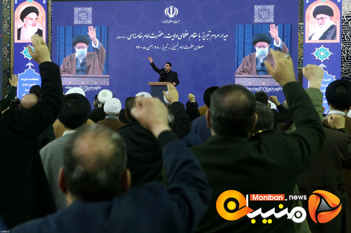 دیدار مردم آذربایجان با رهبر معظم انقلاب