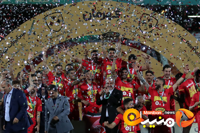 گزارش تصویری|جشن قهرمانی پرسپولیس در جام حذفی