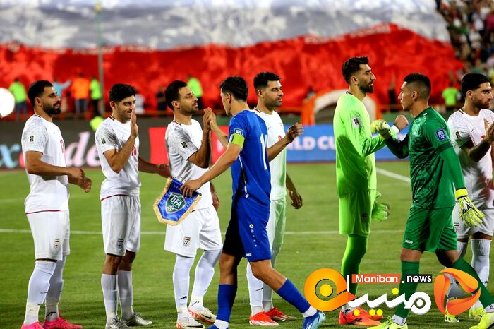 گزارش تصویری| بازی ایران و ازبکستان