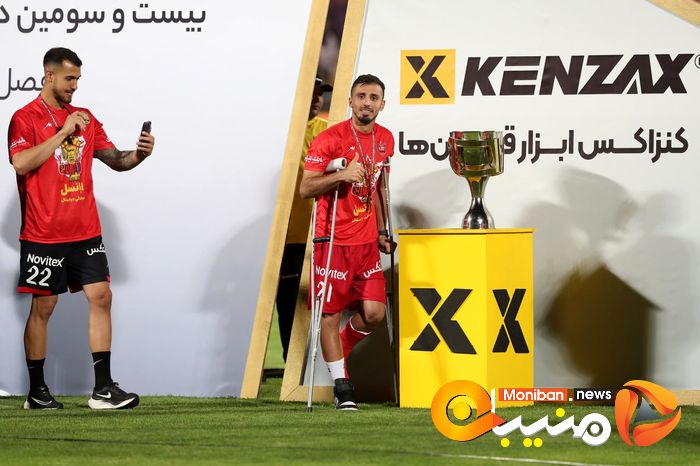 گزارش تصویری| جشن قهرمانی پرسپولیس در لیگ برتر