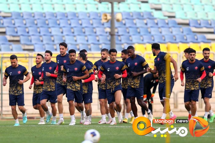 گزارش تصویری/ آخرین تمرین پرسپولیس پیش از بازی با پاختاکور