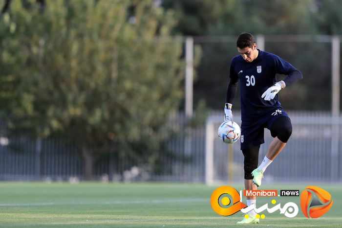 گزارش تصویری| تمرین تیم ملی فوتبال