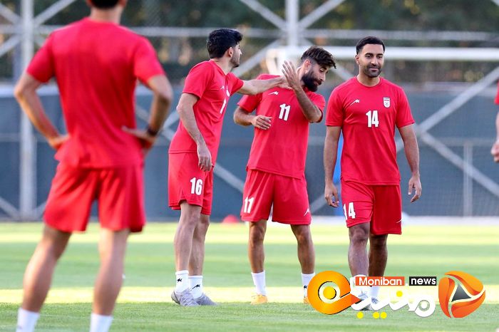 گزارش تصویری| تمرین تیم ملی فوتبال