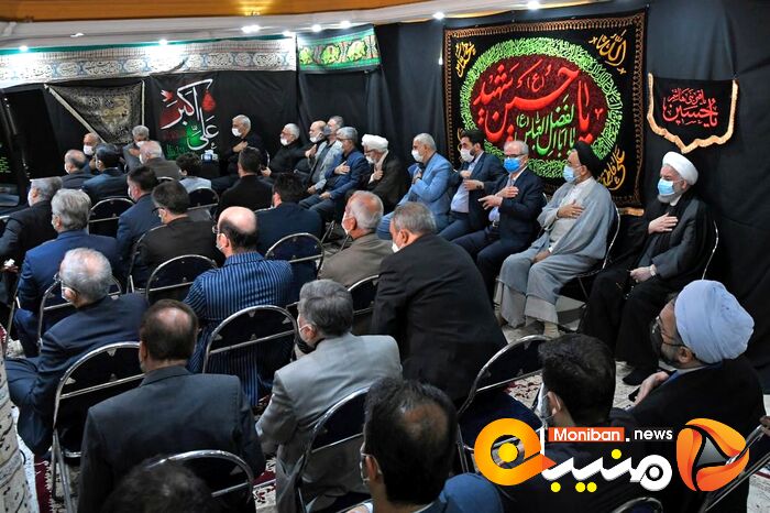 دومین روز مراسم عزاداری سالار شهیدان در دفتر دکتر روحانی
