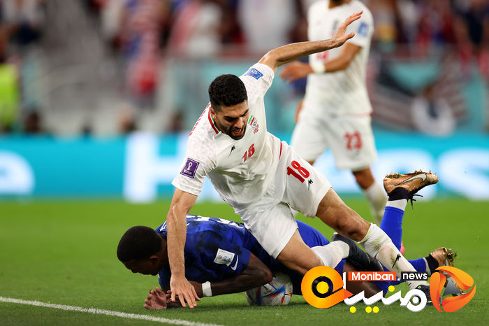 گزارش تصویری| بازی ایران و آمریکا