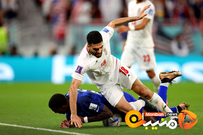 گزارش تصویری| بازی ایران و آمریکا