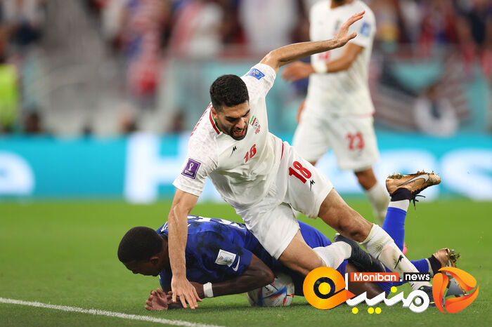 گزارش تصویری| بازی ایران و آمریکا