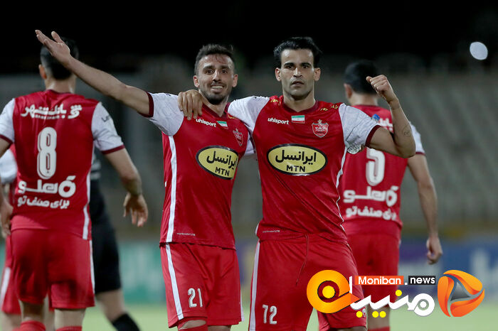 گزارش تصویری| بازی پرسپولیس و هوادار در نیمه نهایی جام حذفی