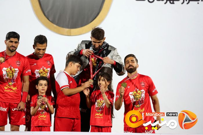 گزارش تصویری| جشن قهرمانی پرسپولیس در لیگ برتر