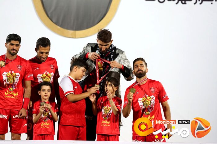 گزارش تصویری| جشن قهرمانی پرسپولیس در لیگ برتر