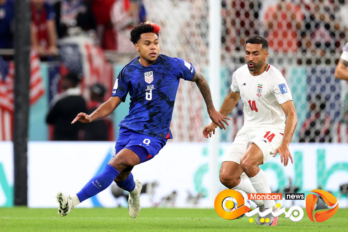 گزارش تصویری| بازی ایران و آمریکا