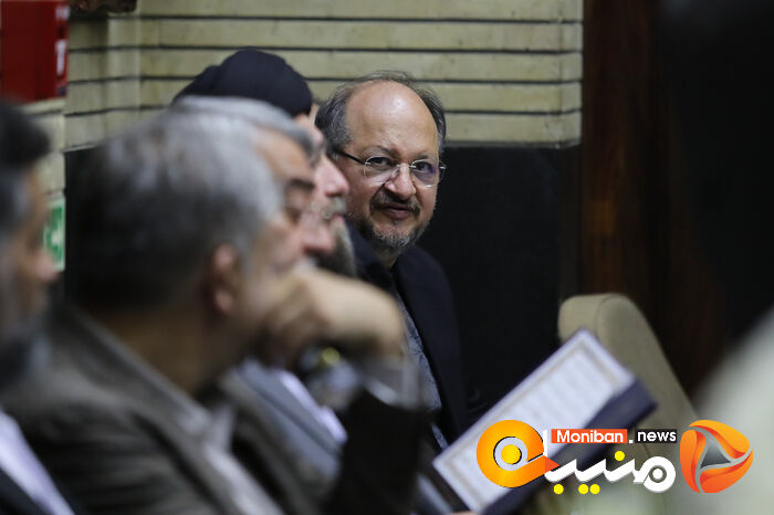گزارش تصویری| حضور خاتمی، روحانی، خمینی و لاریجانی در مراسم ختم والده اسحاق جهانگیری