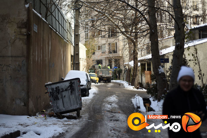 گزارش تصویری| تهران در برف