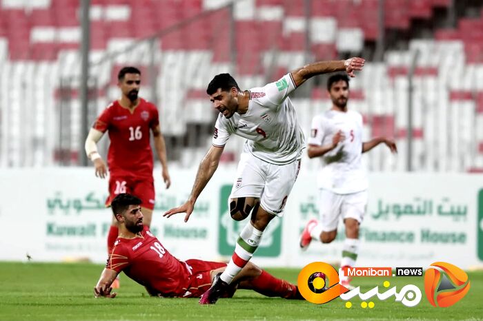 در حاشیه بازی تیم ملی ایران و بحرین