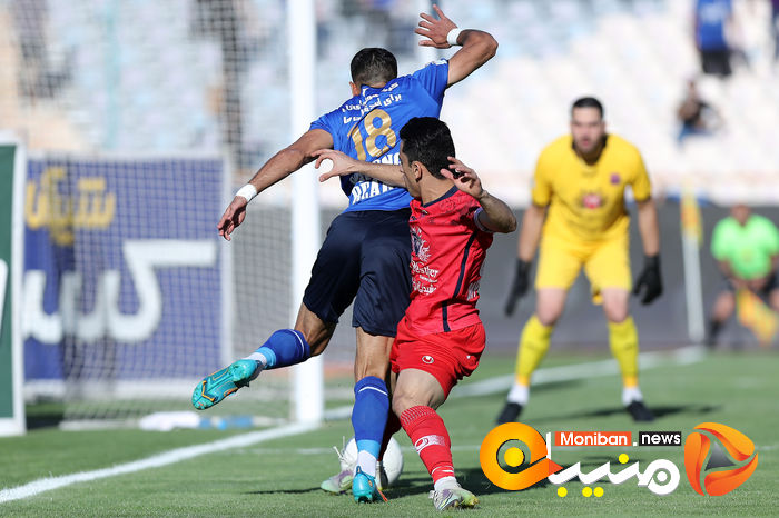 گزارش تصویری| بازی استقلال و نساجی