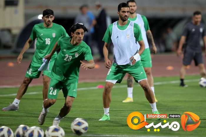 گزارش تصویری| تمرین تیم ملی فوتبال برای بازی با ازبکستان