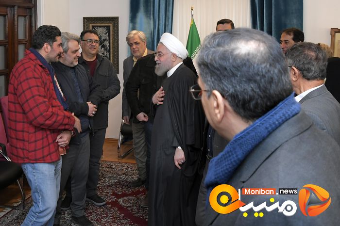 گزارش تصویری| دیدار جنعی از روزنامه نگاران با حسن روحانی