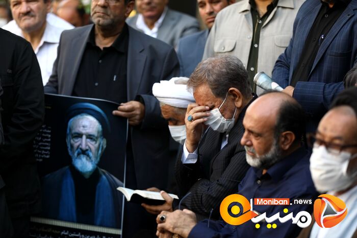 مراسم تشییع پیکر مرحوم سید محمود دعایی