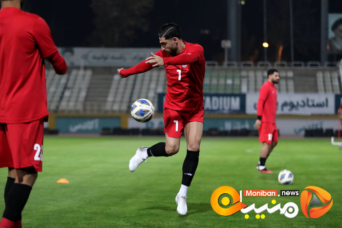 گزارش تصویری| آخرین تمرین تیم ملی فبل از بازی با هنگ کنگ