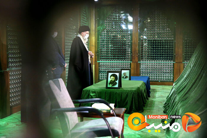 گزارش تصویری| حضور رهبر انقلاب بر مزار شهدا