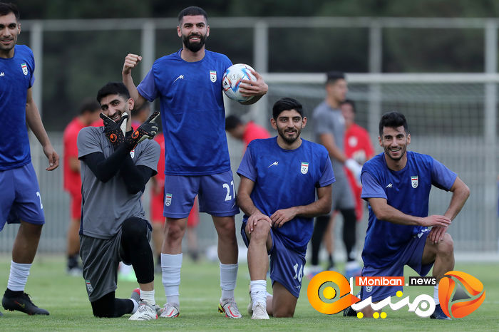 اولین تمرین تیم  ملی فوتبال با کارلوس کی روش