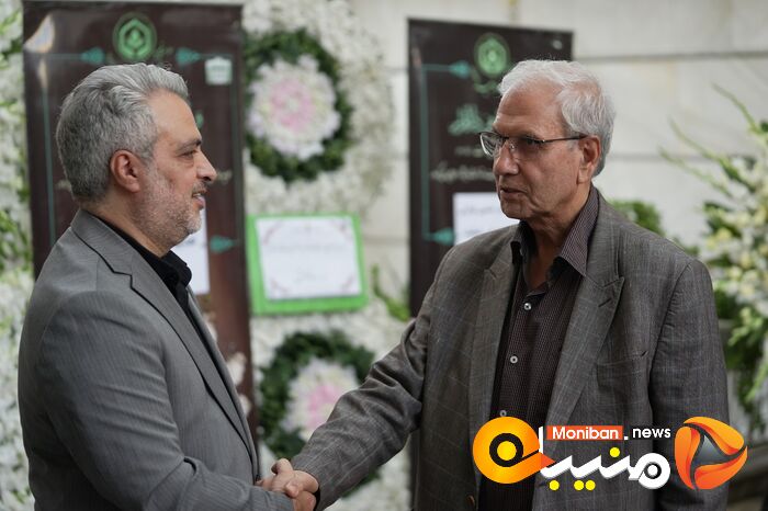 مراسم ختم پدر صاحب امتیاز منیبان