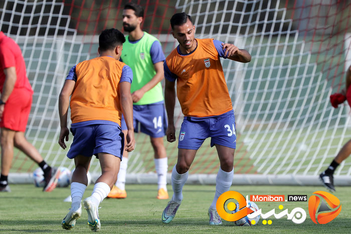 اولین تمرین تیم  ملی فوتبال با کارلوس کی روش