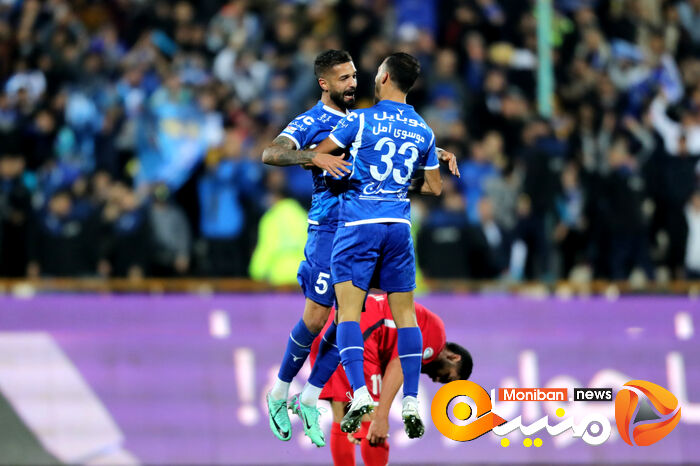 گزارش تصویری| بازی استقلال و نساجی