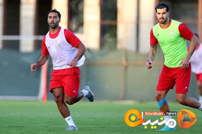 گزارش تصویری| تمرین تیم ملی فوتبال
