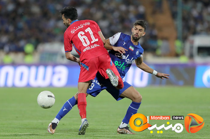 گزارش تصویری| بازی استقلال و نساجی در نیمه نهایی جام حذفی