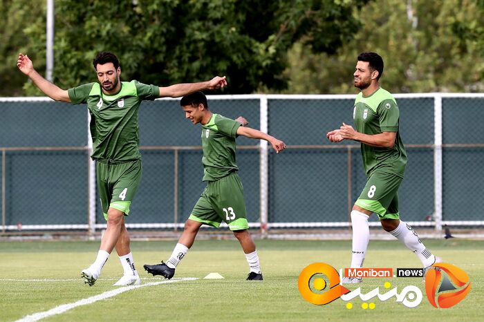 اردوي تيم ملي فوتبال در كيش