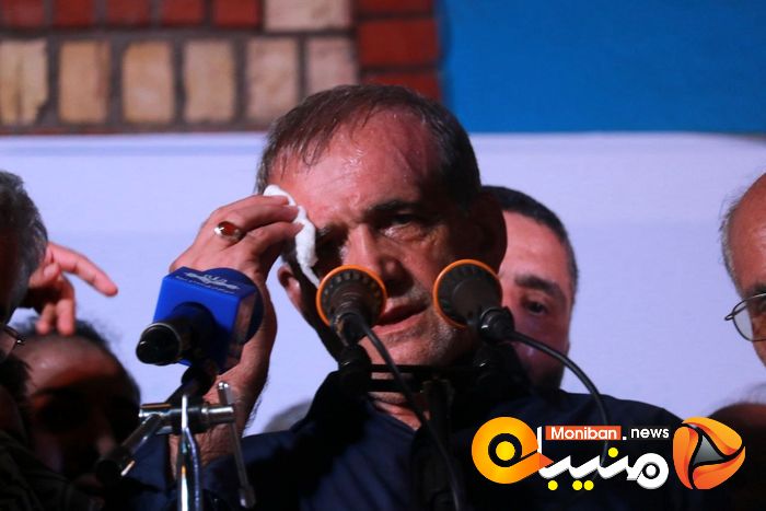 گزارش تصویری| استقبال باشکوه از پزشکیان در اهواز