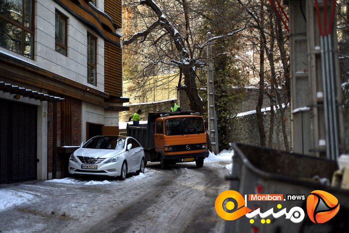 گزارش تصویری| تهران در برف