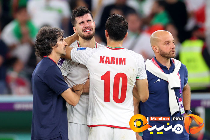 گزارش تصویری| بازی ایران و آمریکا